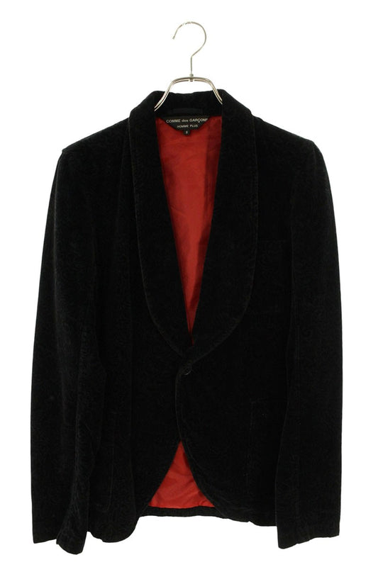 COMME des GARCONS HOMME PLUS Velour Pattern Jacket Size S