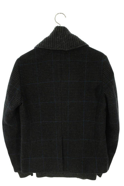 Sacai Wool Knit Docking Jacket Gray Size S