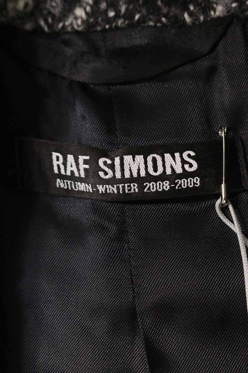 RAF SIMONS 08AW Graphic Embroidery Jacket Multi Size S