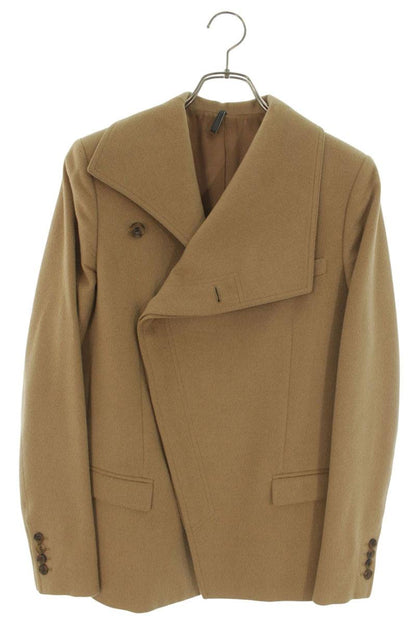 Dior HOMME 09AW Camel Wrap Jacket Beige Size 44