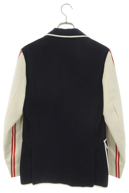 DRIES VAN NOTEN Blazer Jacket Navy White Size 44