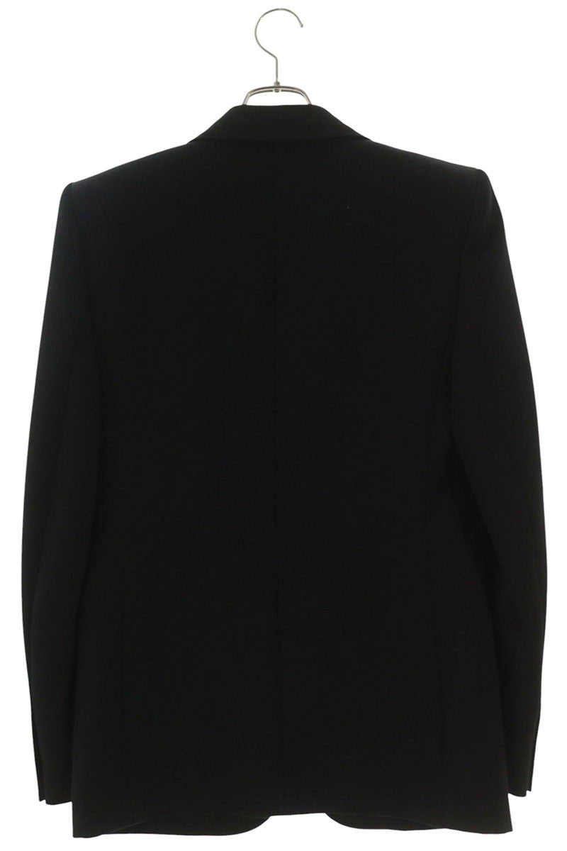 SAINT LAURENT PARIS Peaked Lapel Wool Tuxedo Jacket Size M