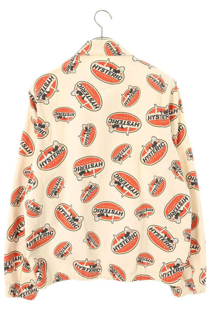 HYSTERIC GLAMOUR OVALWOMAN Cotton Zip Jacket White Size M