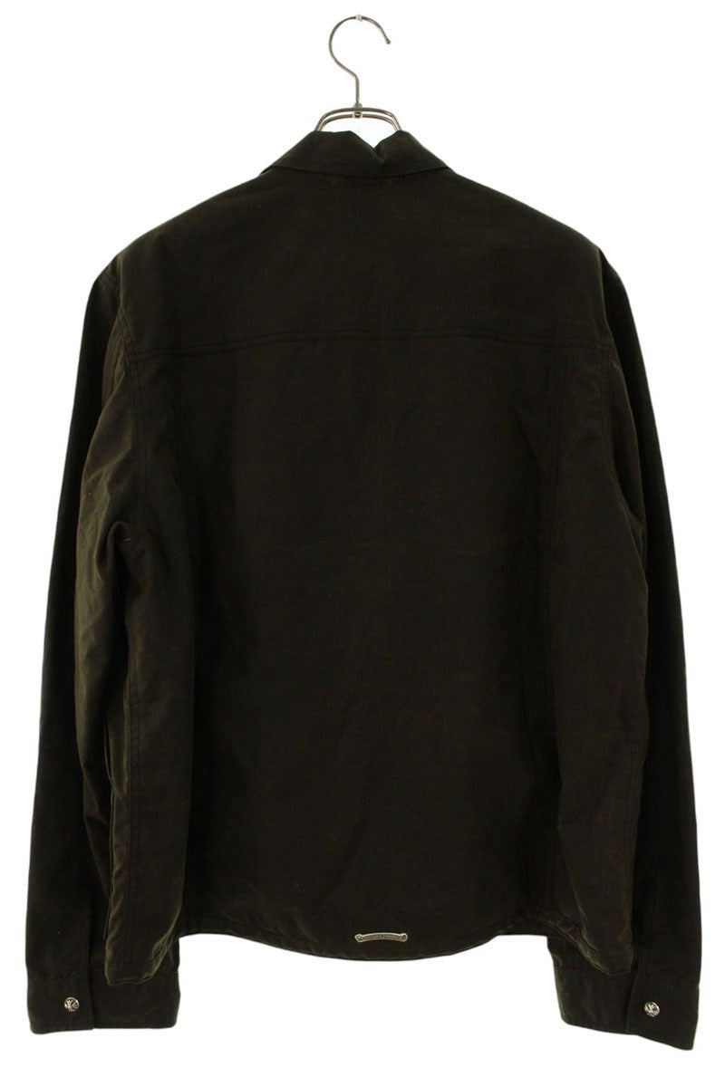 Chrome Hearts WHIP LUSH Oiled Cross Button Jacket Size L
