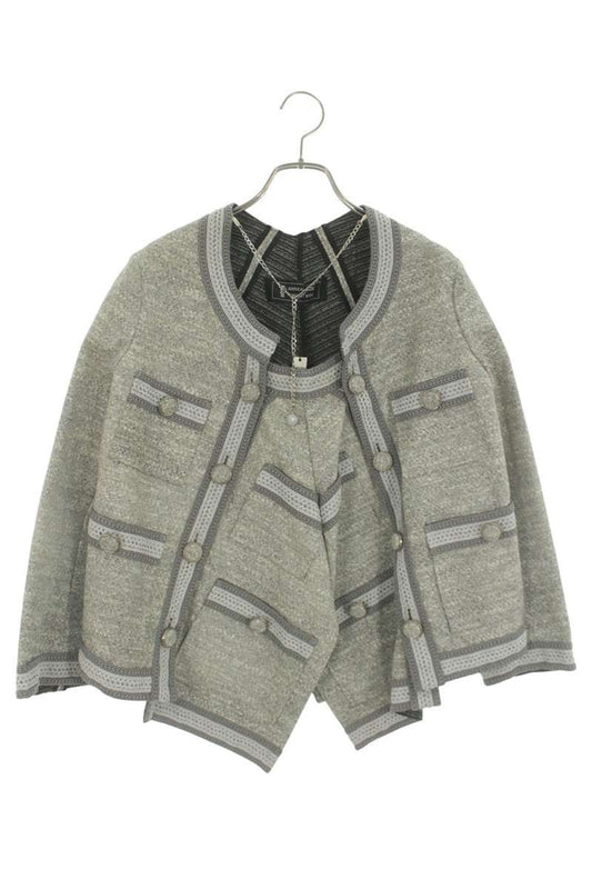 ANREALAGE Reflector Design Jacket Gray Size 38