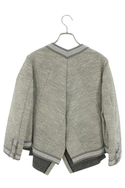 ANREALAGE Reflector Design Jacket Gray Size 38