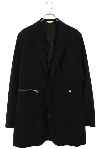 COMME des GARCONS Asymmetric Design Jacket Black Size L