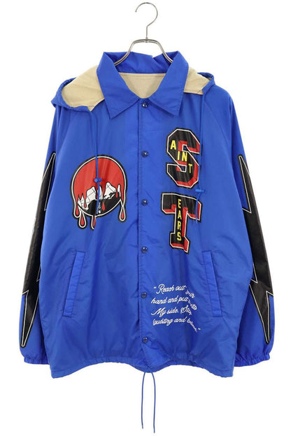 SAINT MICHAEL 22AW DT x Denim Tears Hooded Nylon Jkt Size M