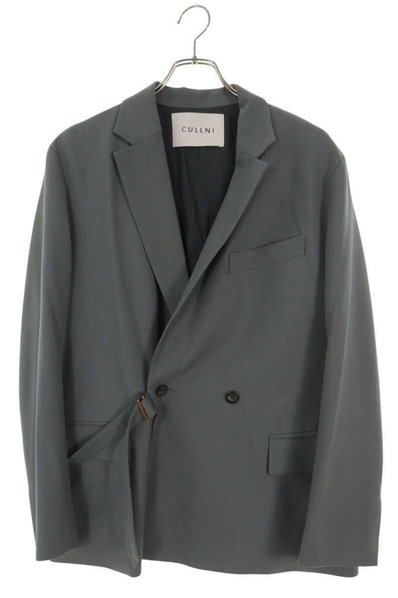 CULLNI Tielocken Jacket Green Poly Blend Size M