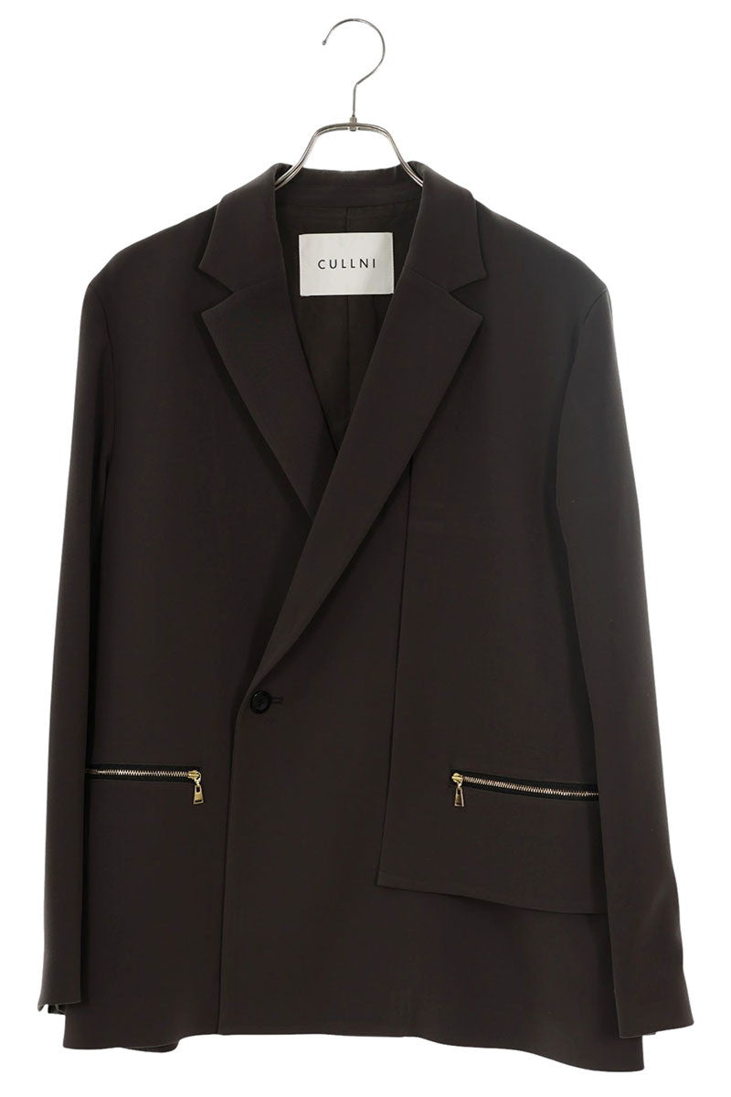 CULLNI Tielocken Jacket Brown Poly Blend Size S
