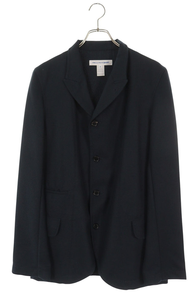 COMME des GARCONS SHIRT Poly Wool Gabardine Blazer Size M