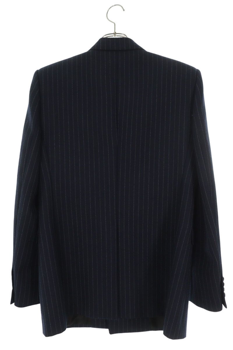 SAINT LAURENT PARIS Gold Button Breasted Blazer Size 48