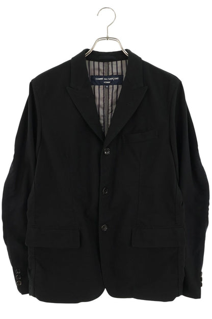 COMME des GARCONS HOMME AD2005 Poly 3B Blazer Black Size S