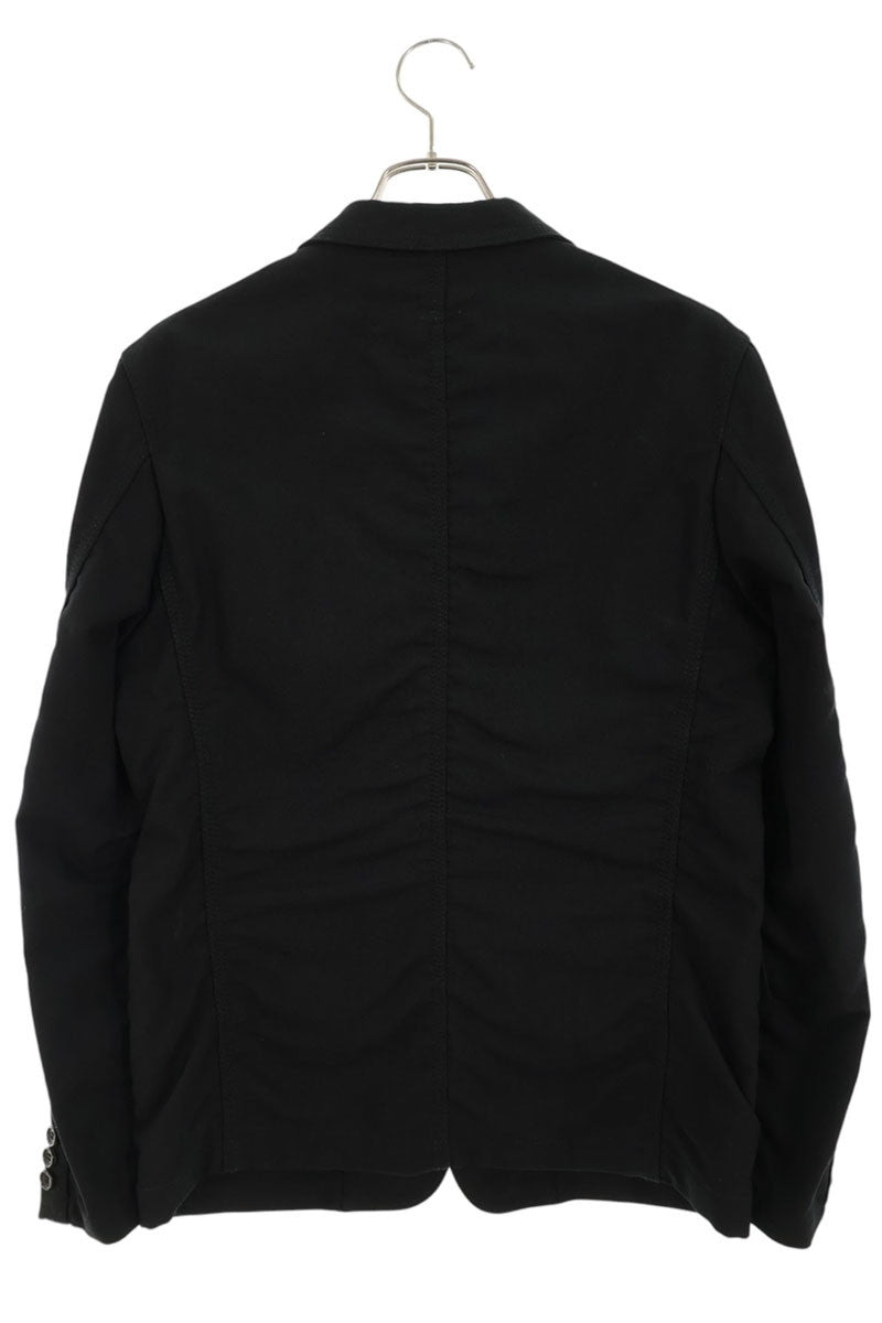 COMME des GARCONS HOMME AD2005 Poly 3B Blazer Black Size S