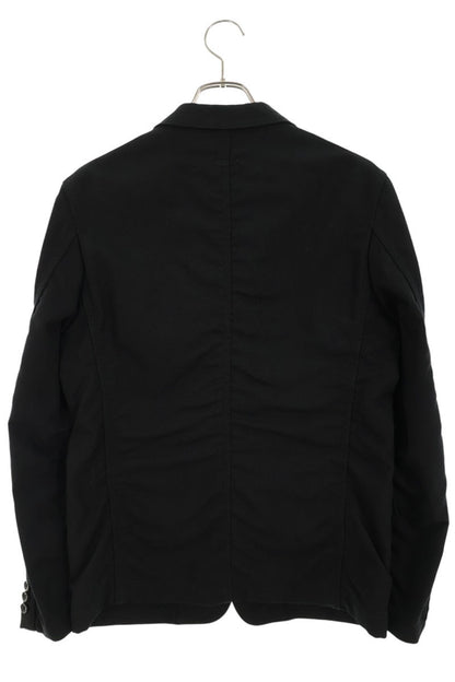 COMME des GARCONS HOMME AD2005 Poly 3B Blazer Black Size S