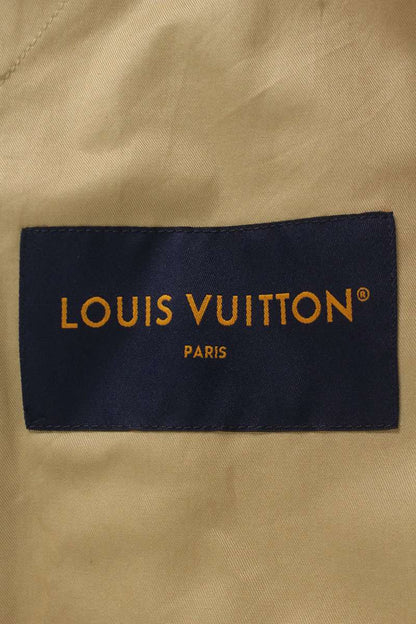 LOUISVUITTON 24AW LV Logo Jacquard Jacket Beige Size 50