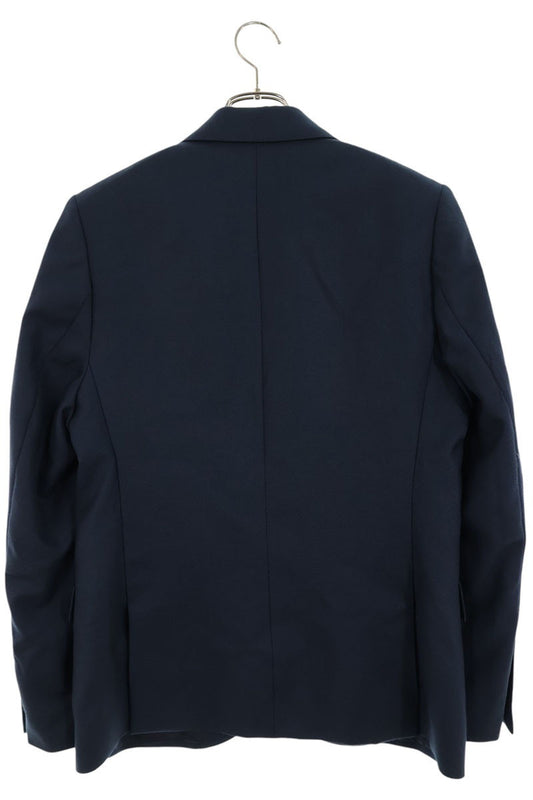 DIOR Wool Single-Breasted Tailored Jacket Navy Size M