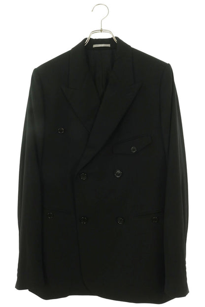 DIOR Wool Peaked Lapel Tailored Jacket Black Size M