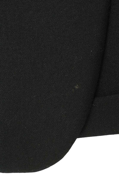 Maison Margiela 17AW Wool Collarless Jacket Black Size 46