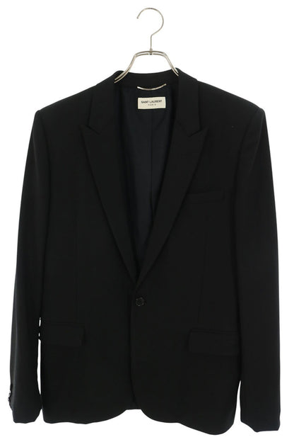 SAINT LAURENT PARIS 14SS Smoking Blazer Black Size 52