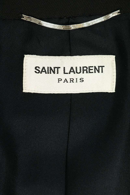 SAINT LAURENT PARIS 14SS Smoking Blazer Black Size 52