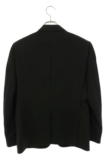 CELINE Grain de Poudre Wool Smoking Jacket Black Size M