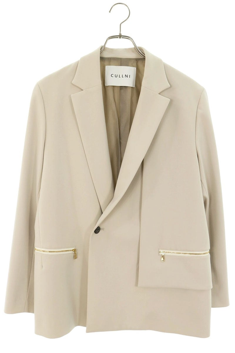 CULLNI Layered Jacket Beige Size 1