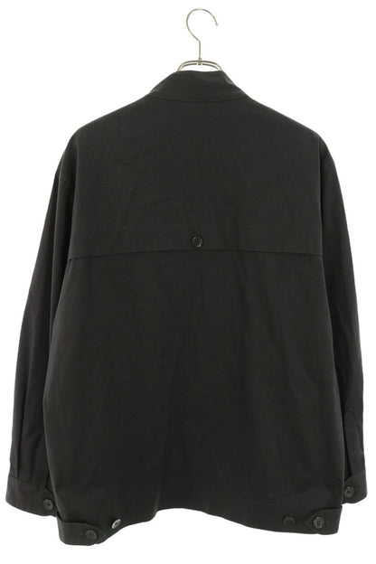 LOUISVUITTON Logo Bijou Design Cotton Jacket Black Size 50