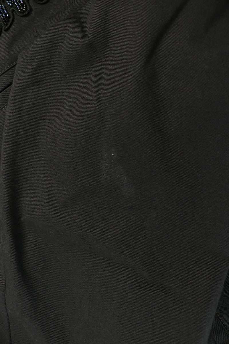 LOUISVUITTON Logo Bijou Design Cotton Jacket Black Size 50