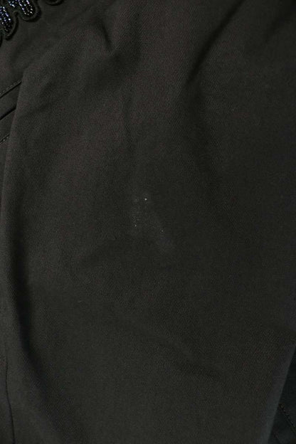 LOUISVUITTON Logo Bijou Design Cotton Jacket Black Size 50