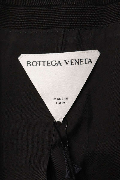 BOTTEGA VENETA Black Cotton Blazer Size 48