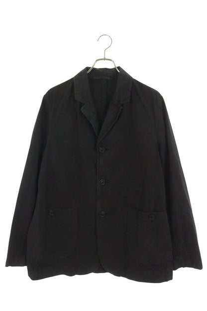 CASEY CASEY Black Double Dyed Cotton Jacket Size M