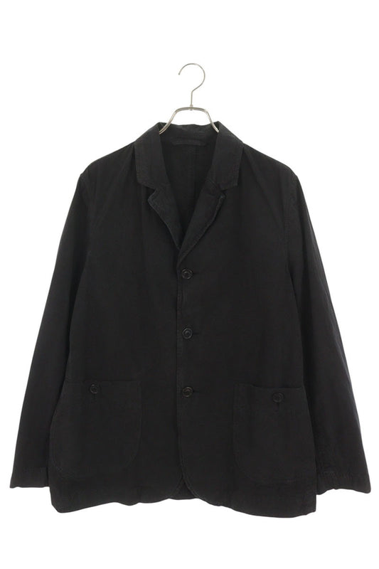 CASEY CASEY Black Double Dyed Cotton Jacket Size M