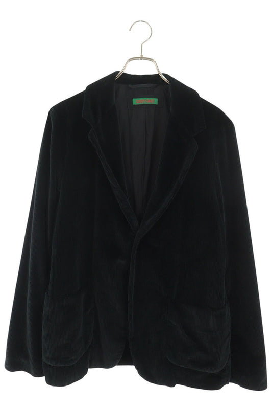 CASEY CASEY Black Corduroy 1B Jacket Size M