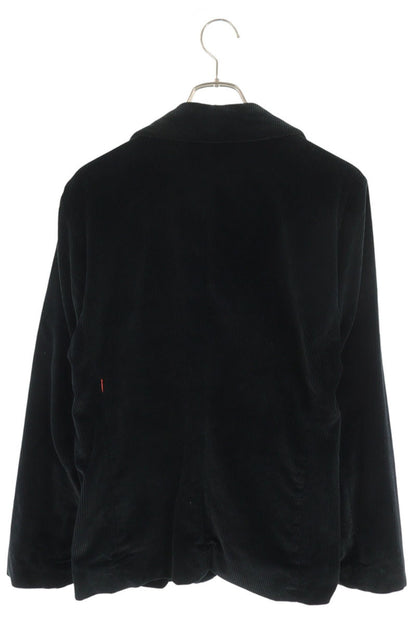 CASEY CASEY Black Corduroy 1B Jacket Size M