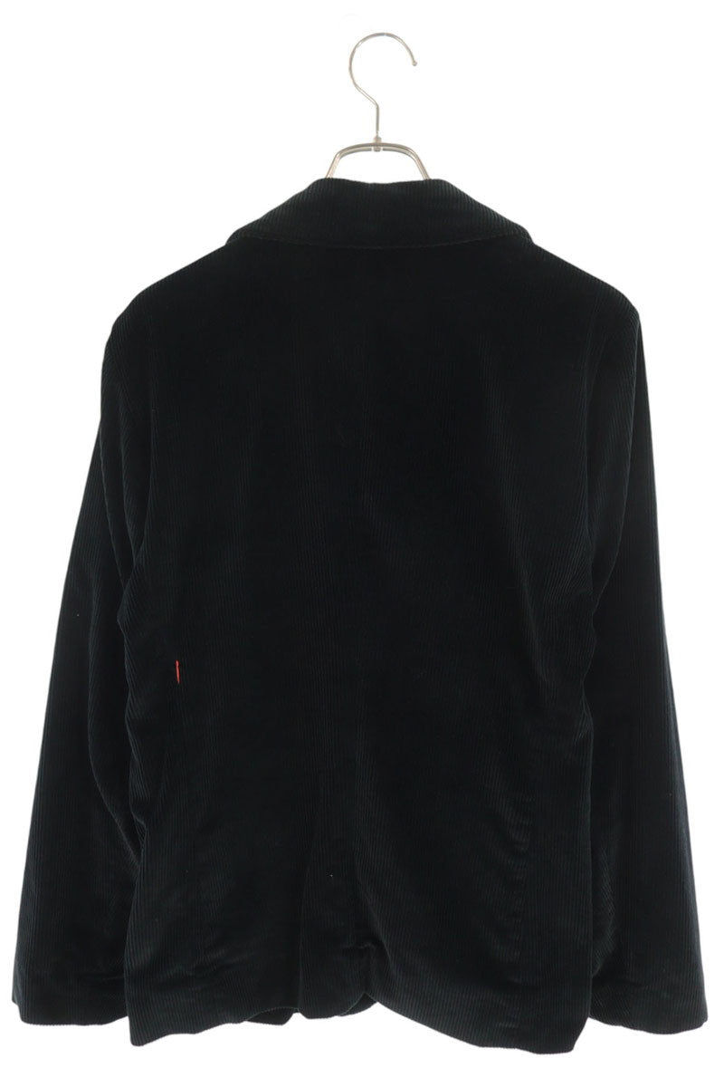 CASEY CASEY Black Corduroy 1B Jacket Size M