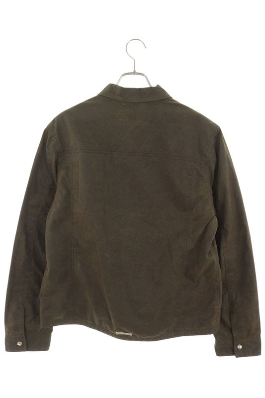Chrome Hearts Brown Oil Processed Cross Button Jacket Size M