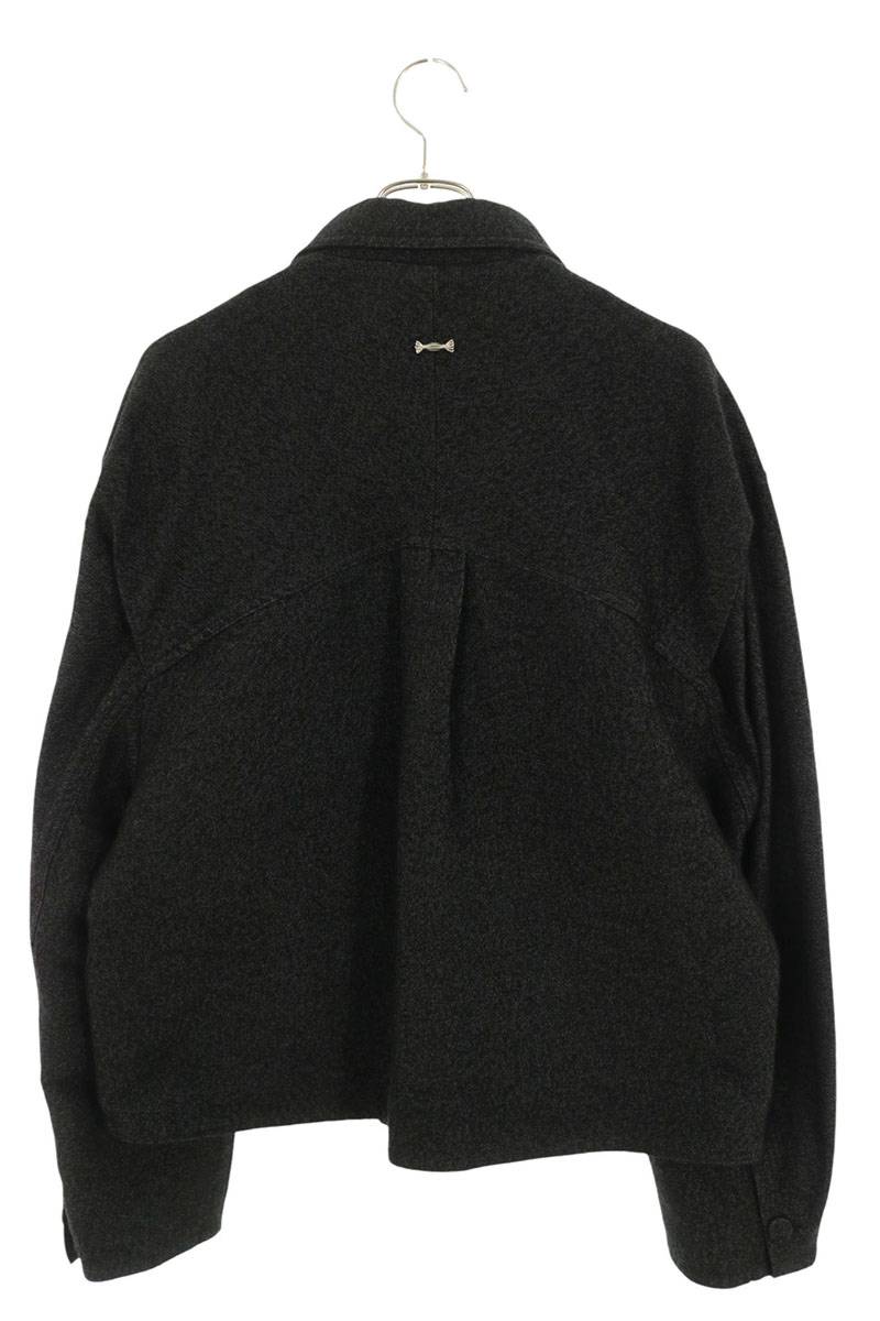 ADERERROR FW01 Black Button Up Denim Jacket Size XL