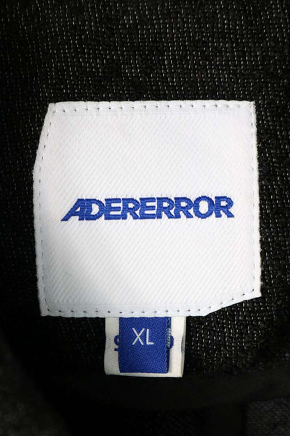 ADERERROR FW01 Black Button Up Denim Jacket Size XL