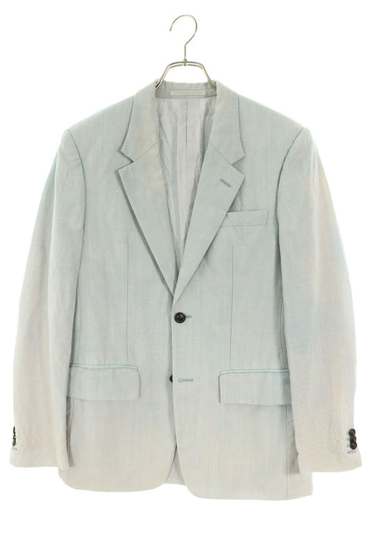 Maison Margiela SS19 Gray Wool Mohair 2B Blazer Size 46