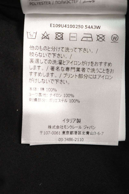 fragment design x Moncler Black Hooded Jacket Size 2