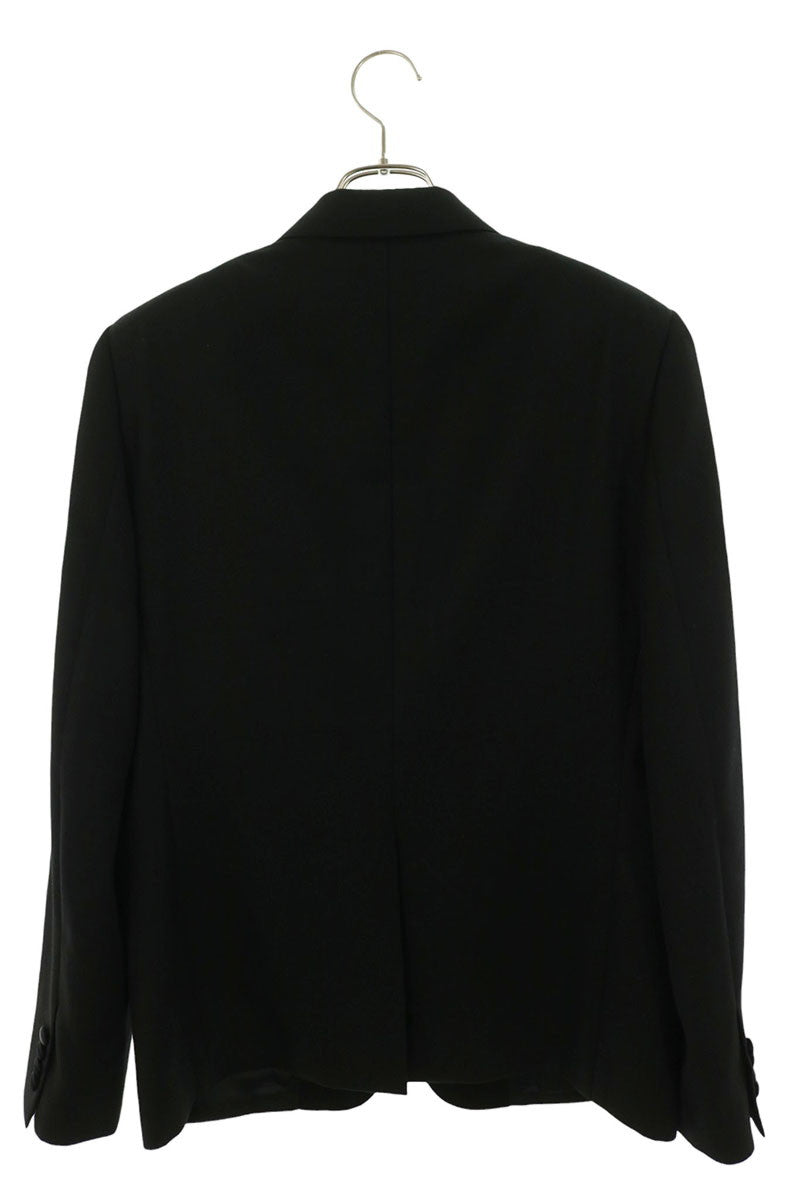 CELINE Black Wool Smoking Jacket Size 50