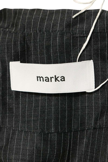 marka Gray Wool Stripe Jacket Size 2