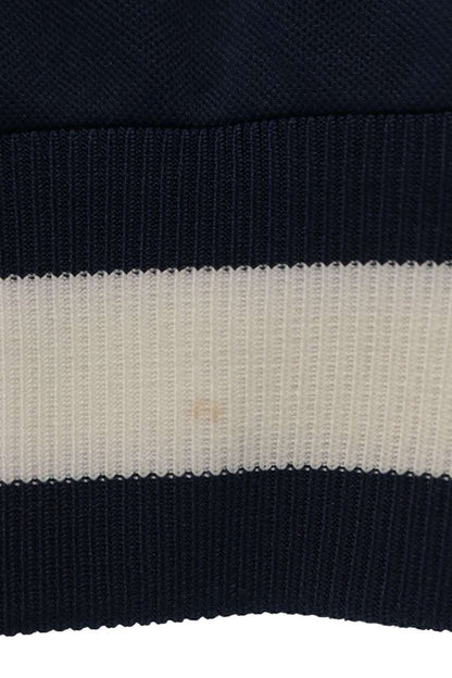 GUCCI Navy & White Logo Hooded Track Jacket Size XXL