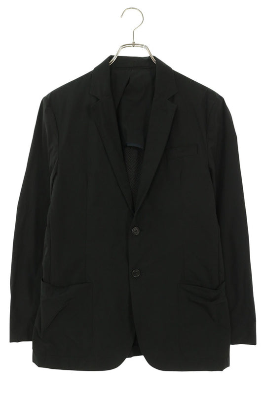 PRADA Nylon Tailored Blazer Black Size 46