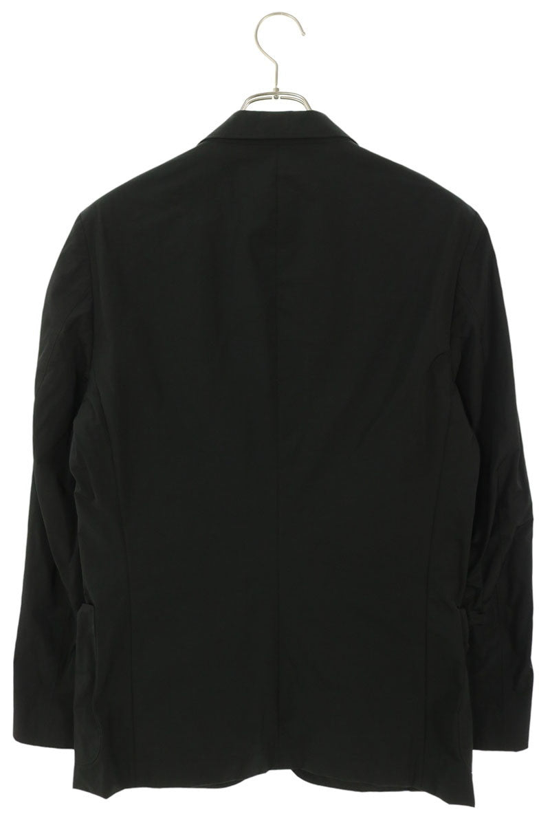 PRADA Nylon Tailored Blazer Black Size 46