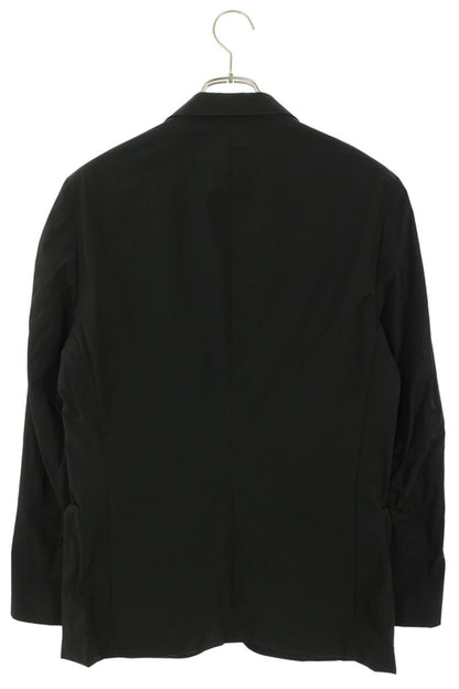 PRADA Nylon Tailored Blazer Black Size 46