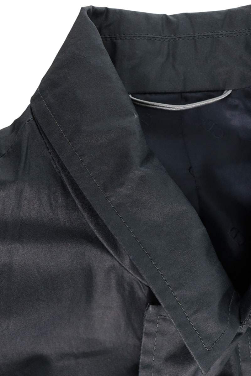 DIOR Logo Detail Zip Up Tailored Blazer Navy Size 46