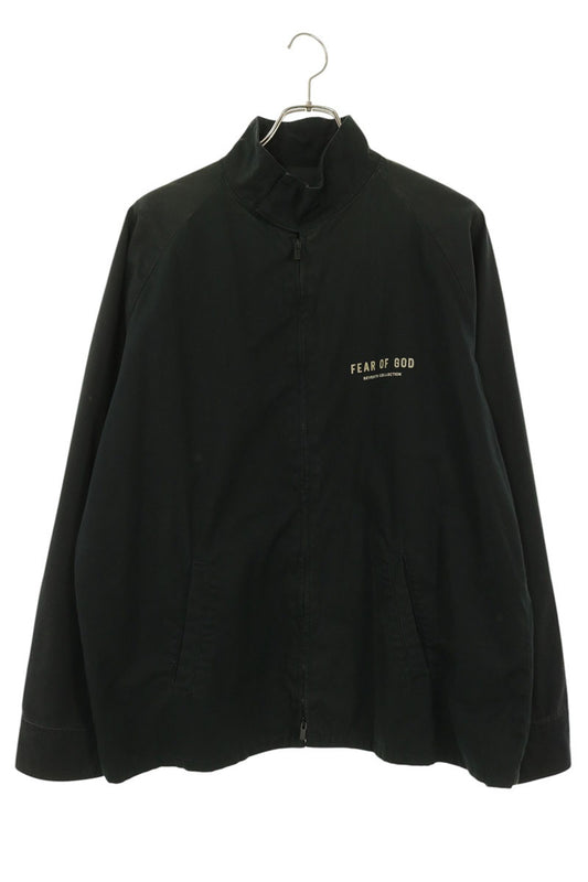 FEAR OF GOD 7th Collection Logo Souvenir Jacket Black Size L