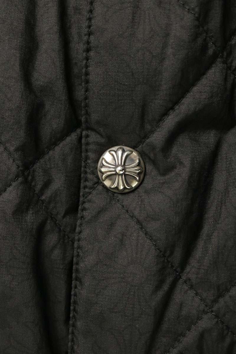 Chrome Hearts Quilted Cross Button Nylon Jacket Multi Size M